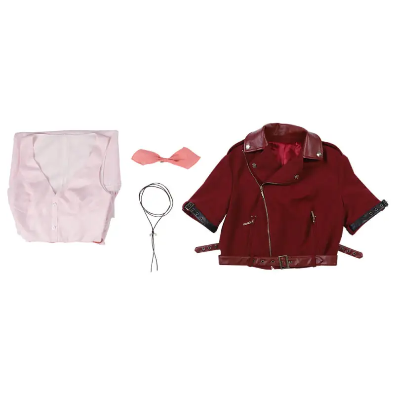 Final Fantasy VII Rebirth Aerith Gainsborough Cosplay Costume FF7 Remake Takerlama