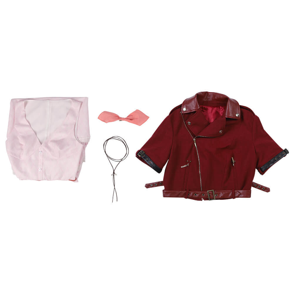 Final Fantasy VII Rebirth Aerith Gainsborough Cosplay Costume FF7 Remake Takerlama