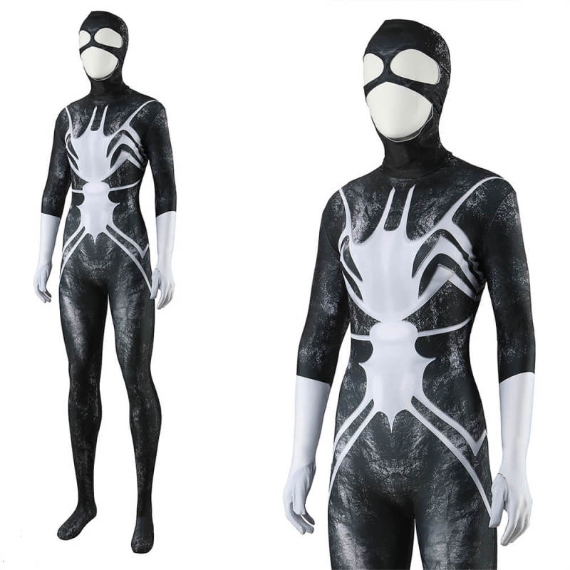 Madame Web Ezekiel Sims Cosplay Costume Jumpsuit Mask Takerlama