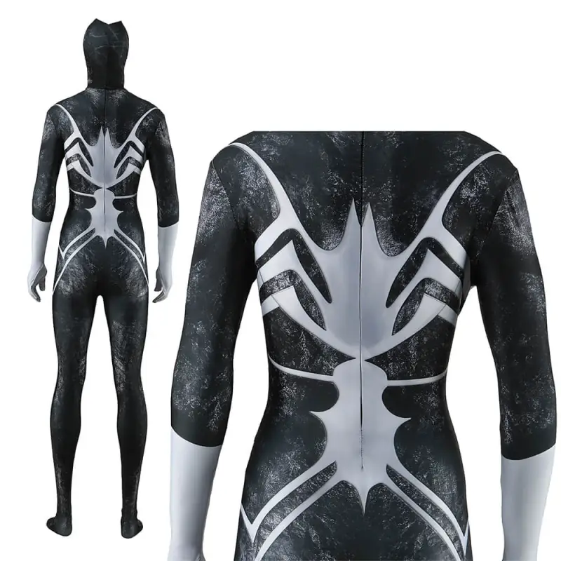 Madame Web Ezekiel Sims Cosplay Costume Jumpsuit Mask Takerlama