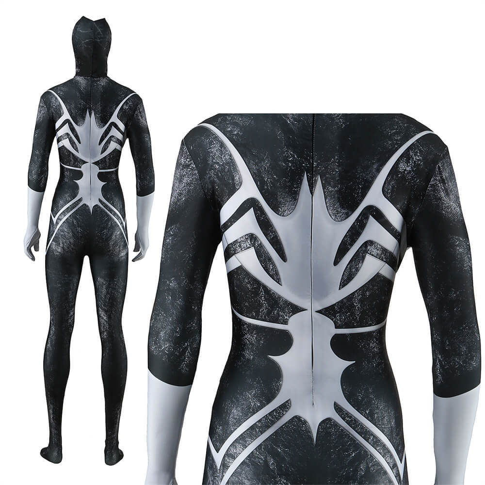 Madame Web Ezekiel Sims Cosplay Costume Jumpsuit Mask Takerlama