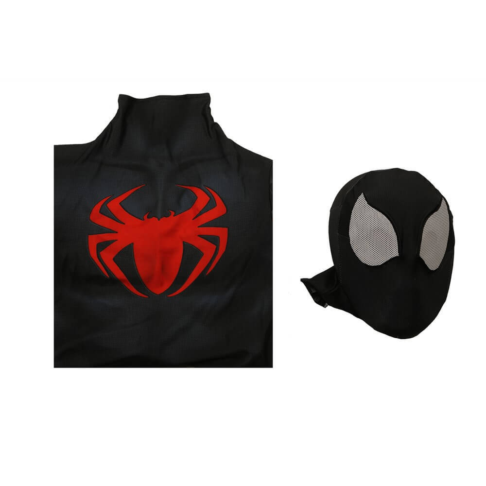 Spider-Man Remastered Midnight Spider Suit Cosplay Costume Adults Kids Takerlama