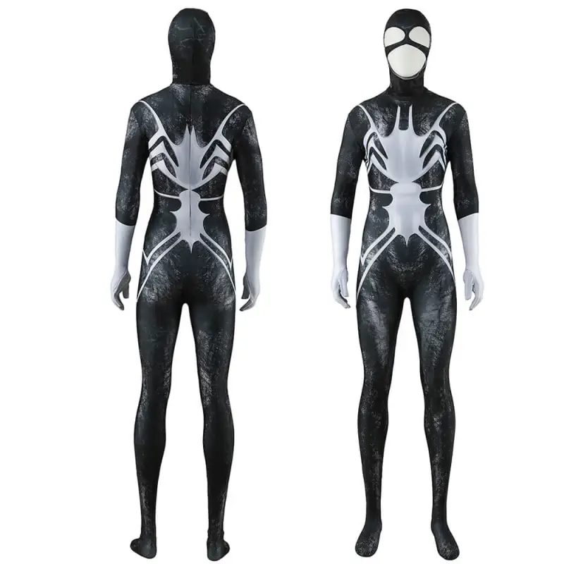 Madame Web Ezekiel Sims Cosplay Costume Jumpsuit Mask Takerlama