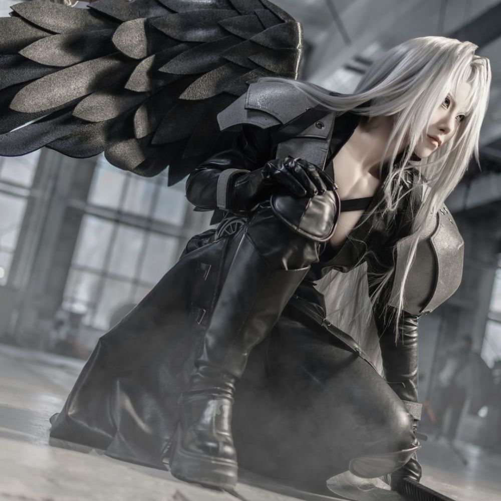 FF7 Sephiroth Cosplay Costume  Final Fantasy VII Remake Takerlama