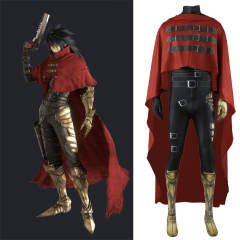 Final Fantasy VII FF7R Vincent Rebirth Vincent Valentine Cosplay Costume Takerlama