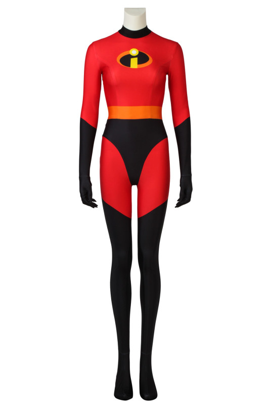 Incredibles 2 Elastigirl Helen Parr Cosplay Costume Superheroine Bodysuit Mask Takerlama