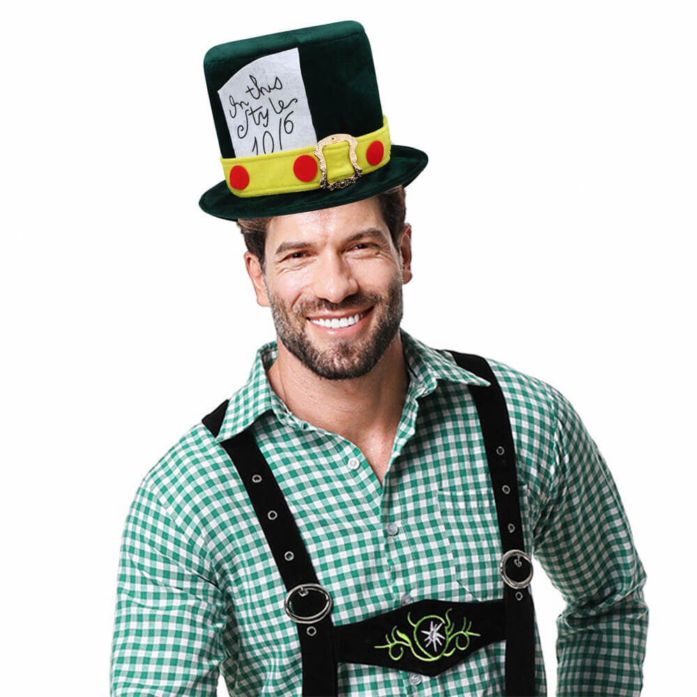 Alice's Adventures in Wonderland Mad Hatter Costume Hat for Adults Takerlama In  Stock