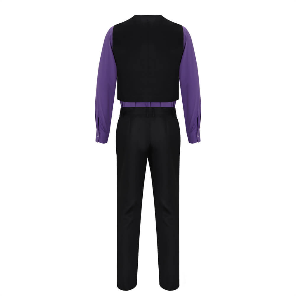 Takerlama FNAF Purple Guy William Afton Cosplay Costume Five Nights at Freddy's Movie