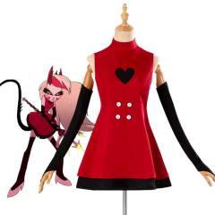 Hazbin Hotel Charlie Morningstar Full Demon Cosplay Costume Takerlama