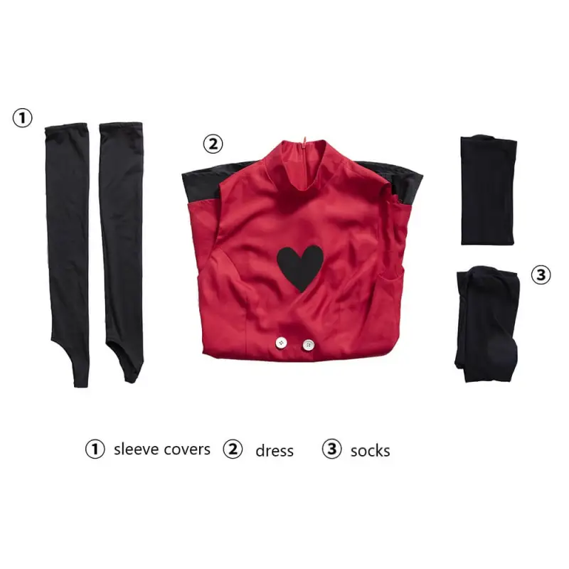 Hazbin Hotel Charlie Morningstar Full Demon Cosplay Costume Takerlama