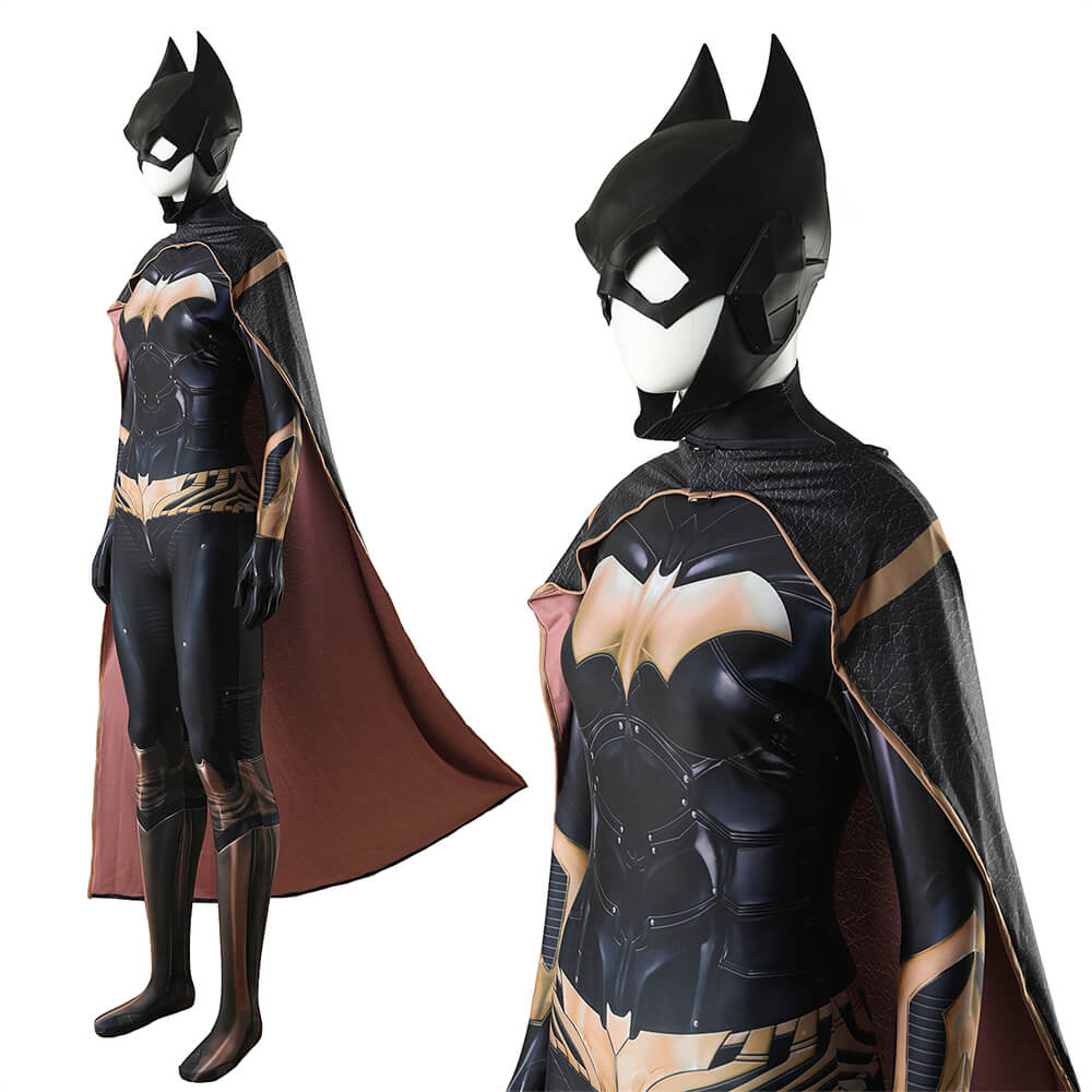 Gotham Knights Batgirl Cosplay Costume Leather popular Halloween