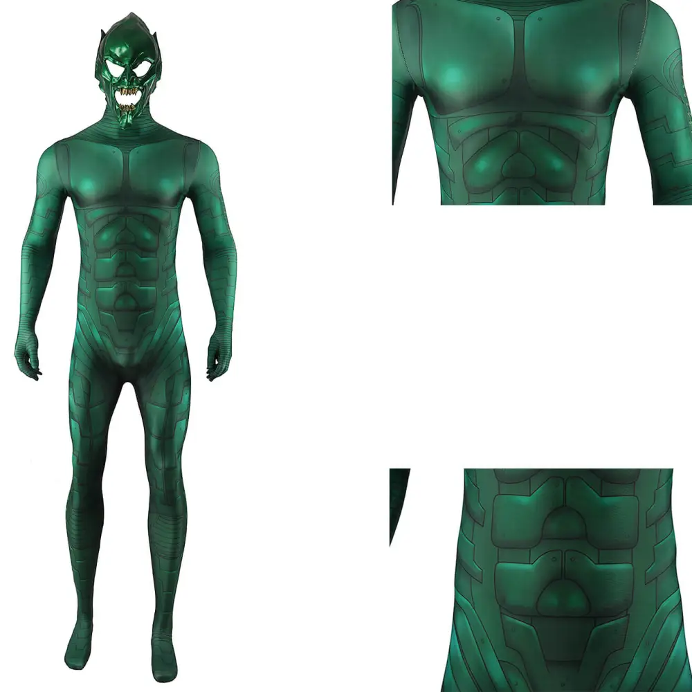 Spider-Man No Way Home Green Goblin Halloween Costume Supervillain  SuitTakerlama