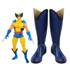 Takerlama X-Men 97 Wolverine Cosplay Boots Shoes Unisex