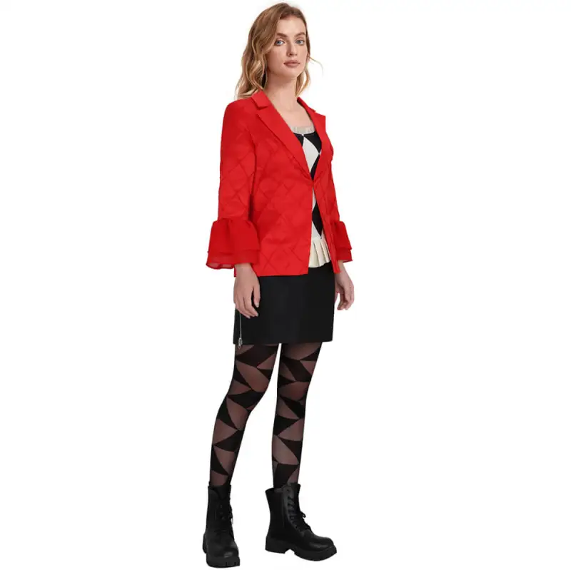 Joker Folie A Deux Harley Quinn Costume Lady Gaga Outfit DC Comic Takerlama