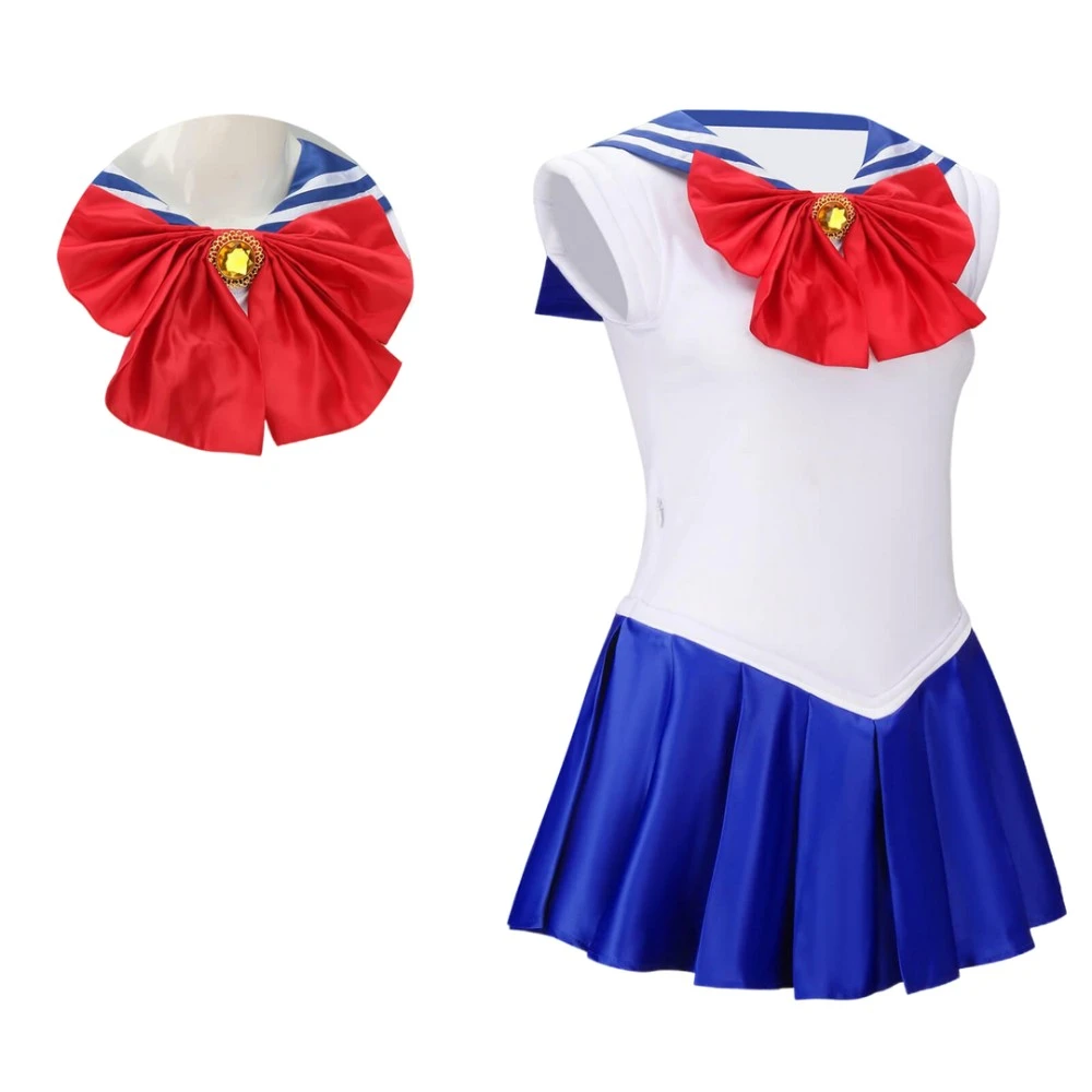 Tsukino Usagi Serena Cosplay Costume Princess Serenity Dress Child Girls  Takerlama