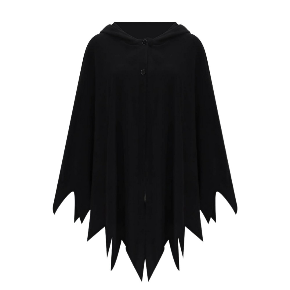 Takerlama Mothman Cosplay Costume Hooded Cape Christmas Party Unisex