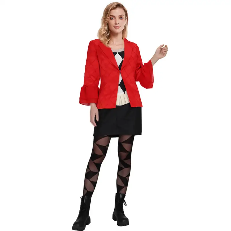 Joker Folie A Deux Harley Quinn Costume Lady Gaga Outfit DC Comic Takerlama