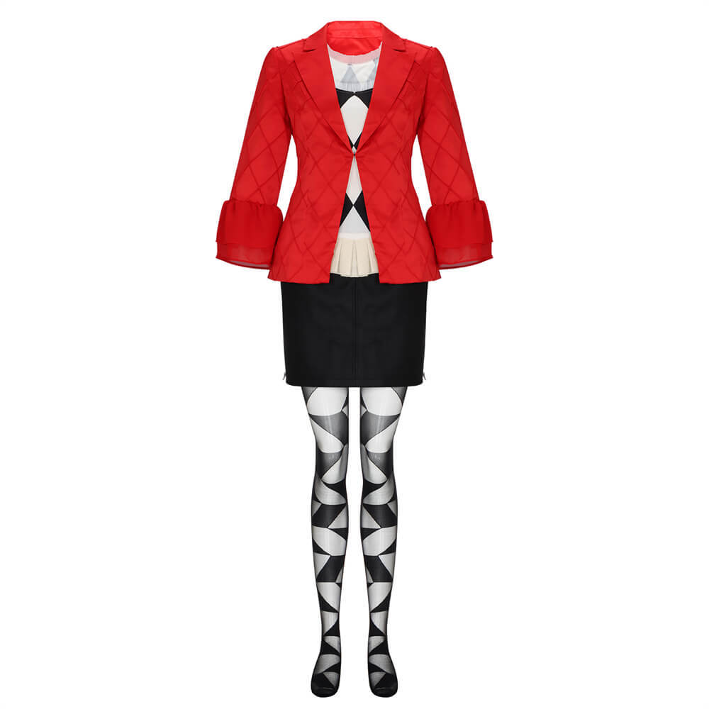 Joker Folie A Deux Harley Quinn Costume Lady Gaga Outfit DC Comic Takerlama