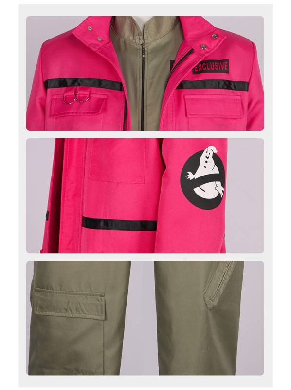 Takerlama Ghostbusters: Frozen Empire's Red Parka and Engineering Uniform Grooberson Cosplay Costume
