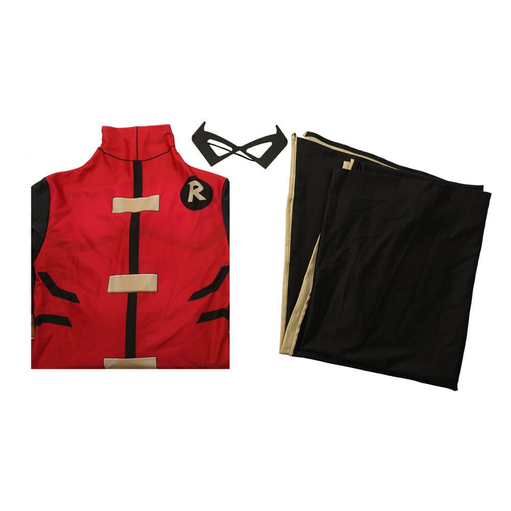 Young Justice Robin Tim Drake Cosplay Costume Adults Kids Takerlama