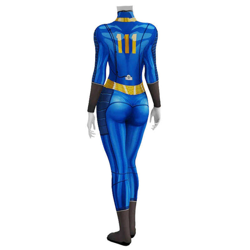 Takerlama Fallout 4 Vault 111 Cosplay Costume Jumpsuit Women Men Kids