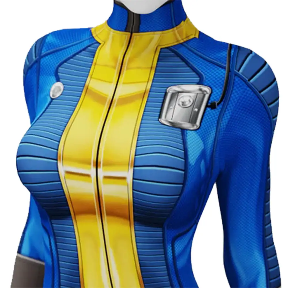 Takerlama Fallout 4 Vault 111 Cosplay Costume Jumpsuit Women Men Kids