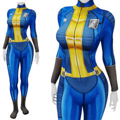 Takerlama Fallout 4 Vault 111 Cosplay Costume Jumpsuit Women Men Kids