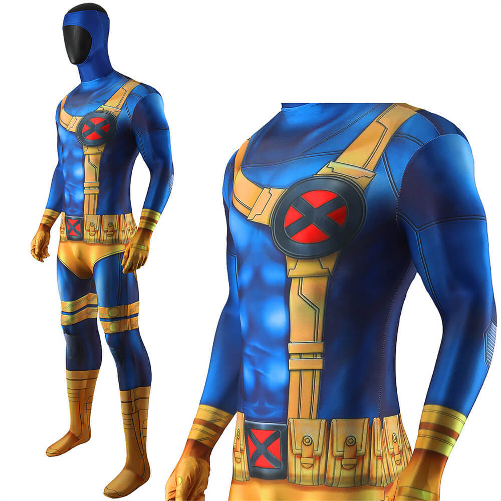 X-Men 97 Cyclops Cosplay Costume for Adults Kids Takerlama