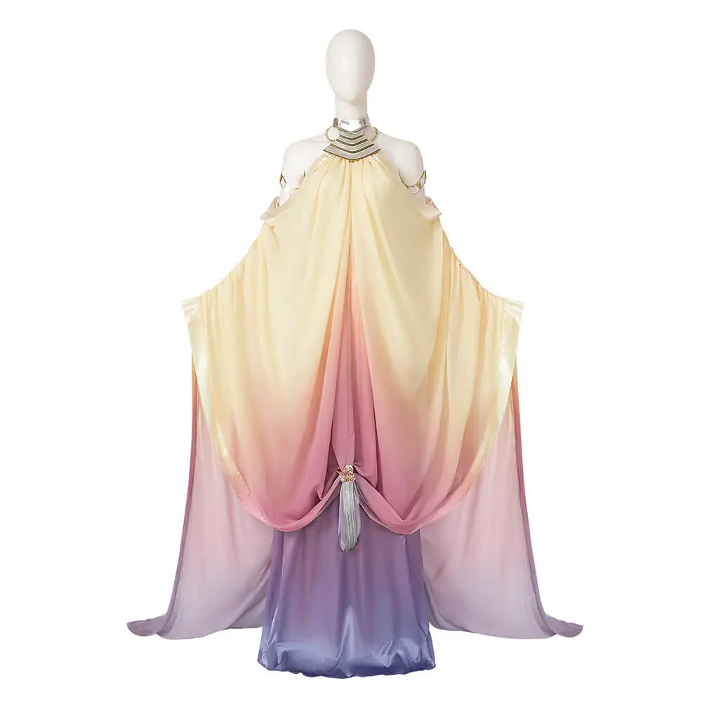 strapless open back dress Padme Amidala Lake Dress Star Wars Queen Padme Cosplay Costume Hallowe –  ACcosplay main image 0