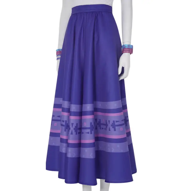 Adults Disney Encanto Luisa Madrigal Cosplay Costume Takerlama
