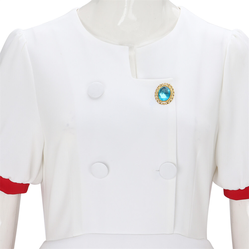 Princess Peach Showtime Patissier Peach Cosplay Costume Fancy Dress Takerlama