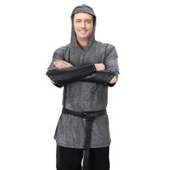 Renaissance Medieval Noble Knight Cosplay Costume Men's Halloween Outfits Takerlama