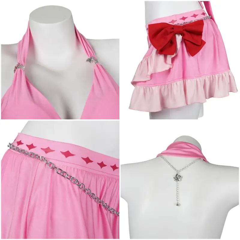 Final Fantasy VII Rebirth Aerith Gainsborough Swimsuit Cosplay Costume Takerlama