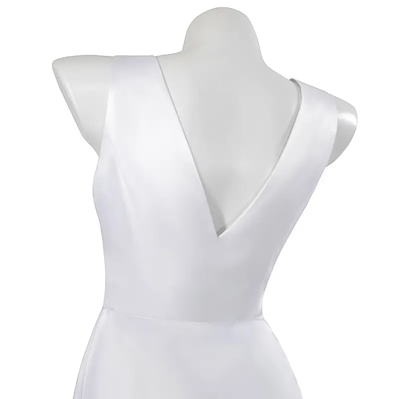 Joker Folie a Deux Harley Quinn Wedding Dress Lady Gaga Halloween Cosplay Costume Takerlama