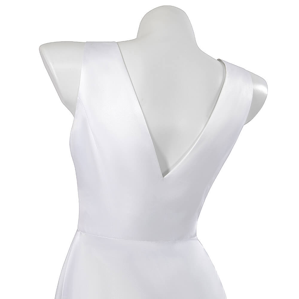 Joker Folie a Deux Harley Quinn Wedding Dress Lady Gaga Halloween Cosplay Costume Takerlama