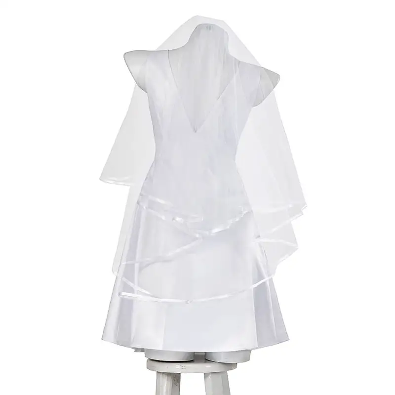 Joker Folie a Deux Harley Quinn Wedding Dress Lady Gaga Halloween Cosplay Costume Takerlama