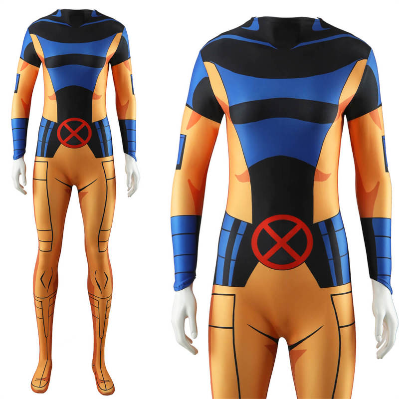 X-Men 97 Jean Grey Cosplay Costume Bodysuit for Adults Kids Takerlama