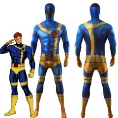 X-Men 97 Cyclops Cosplay Costume for Adults Kids Takerlama