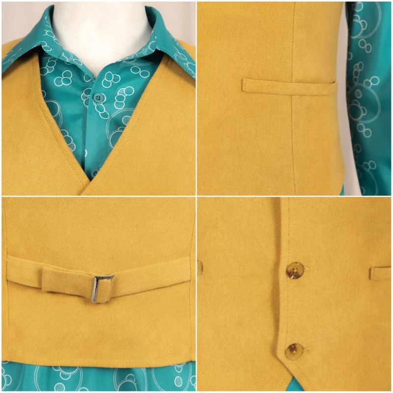 Joker Folie A Deux Joker's Cosplay Costume Joaquin Phoenix New Movie Halloween Outfits Takerlama