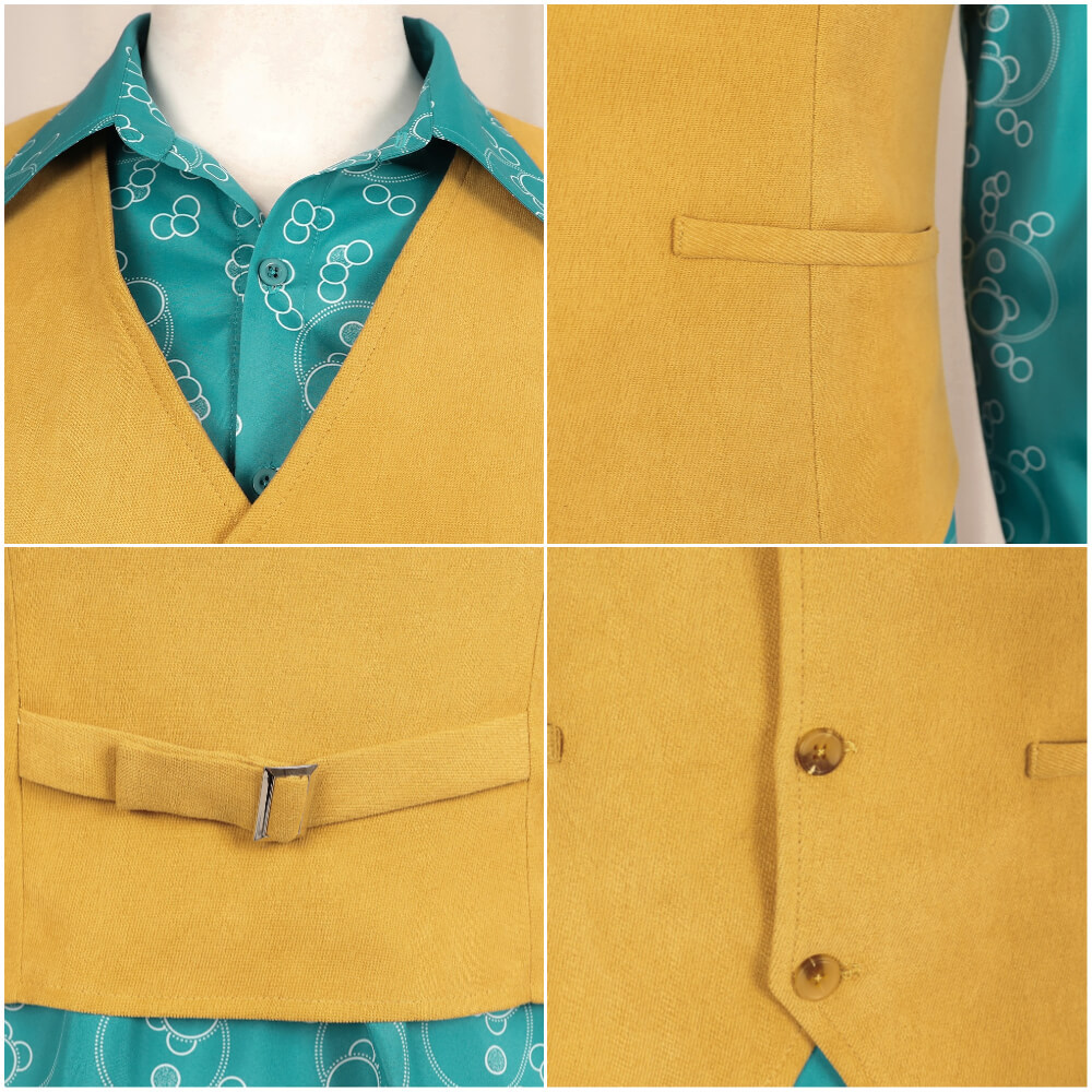 Joker Folie A Deux Joker's Cosplay Costume Joaquin Phoenix New Movie Halloween Outfits Takerlama