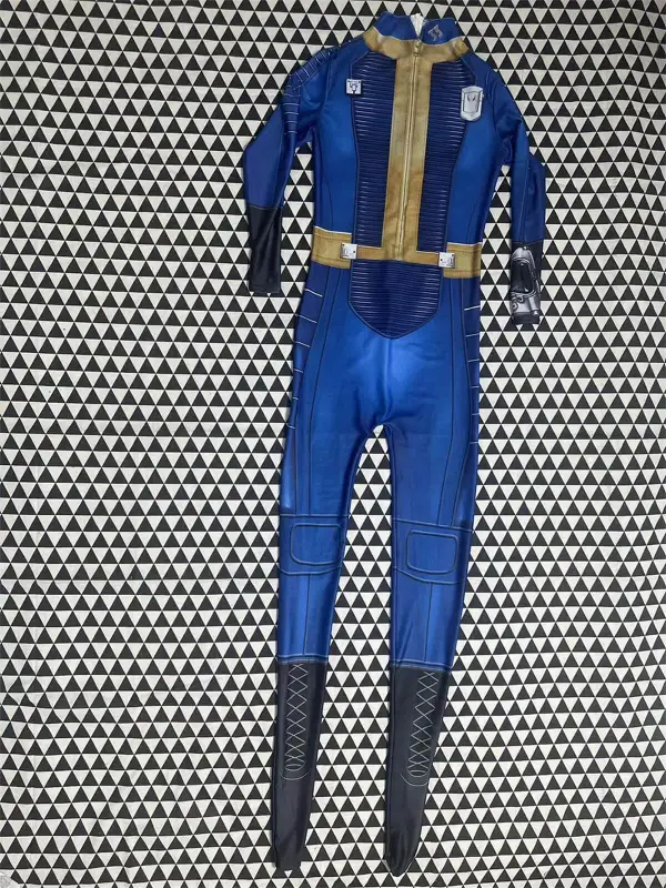 Fallout TV Vault 33 Jumpsuit for Men Kids Cosplay Costume Takerlama