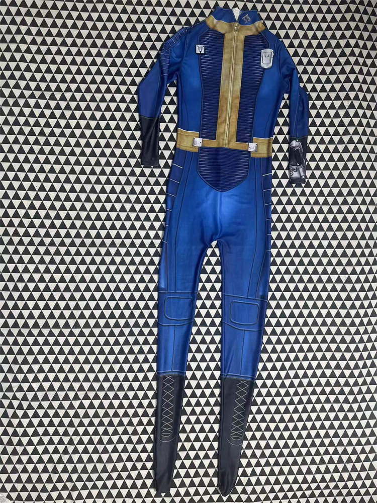 Fallout TV Vault 33 Jumpsuit for Men Kids Cosplay Costume Takerlama