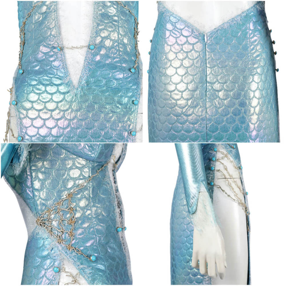 Baldur's Gate 3 Shadowheart Wavemother's Robe Cosplay Costume-Takerlama