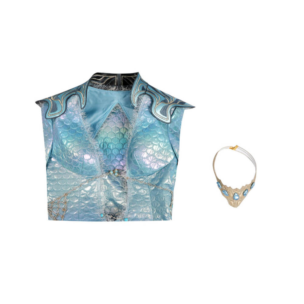 Baldur's Gate 3 Shadowheart Wavemother's Robe Cosplay Costume-Takerlama