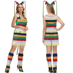 Pinata Costume Halloween Fancy Dress For Women Takerlama S M In Stock