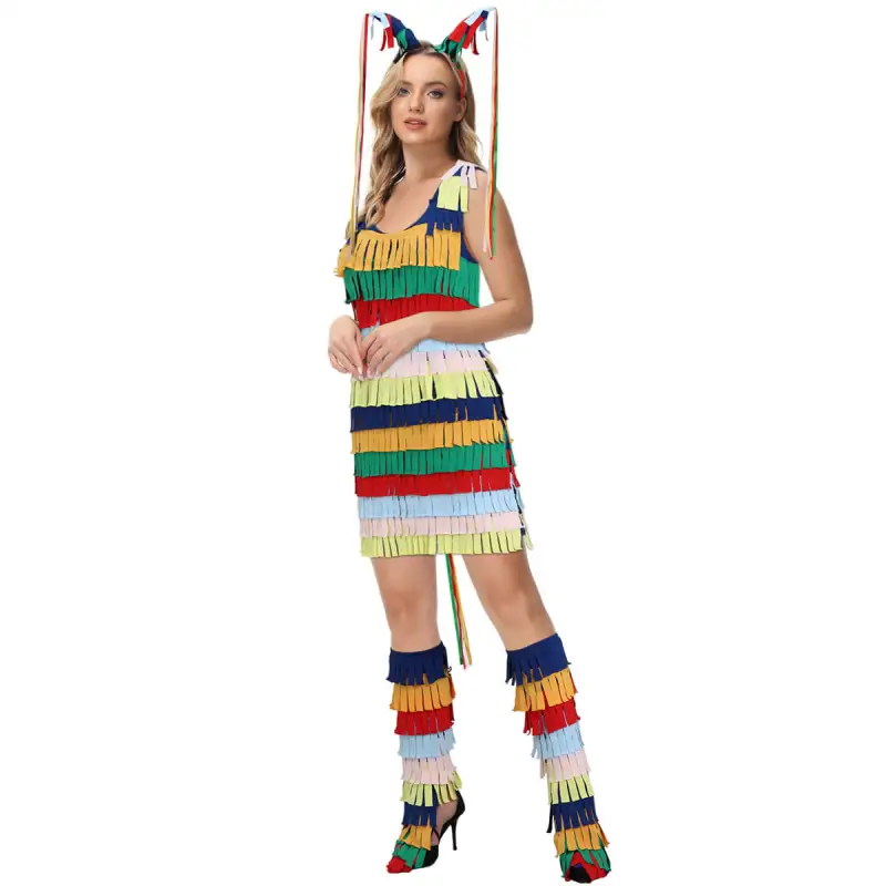 Pinata Costume Halloween Fancy Dress For Women Takerlama