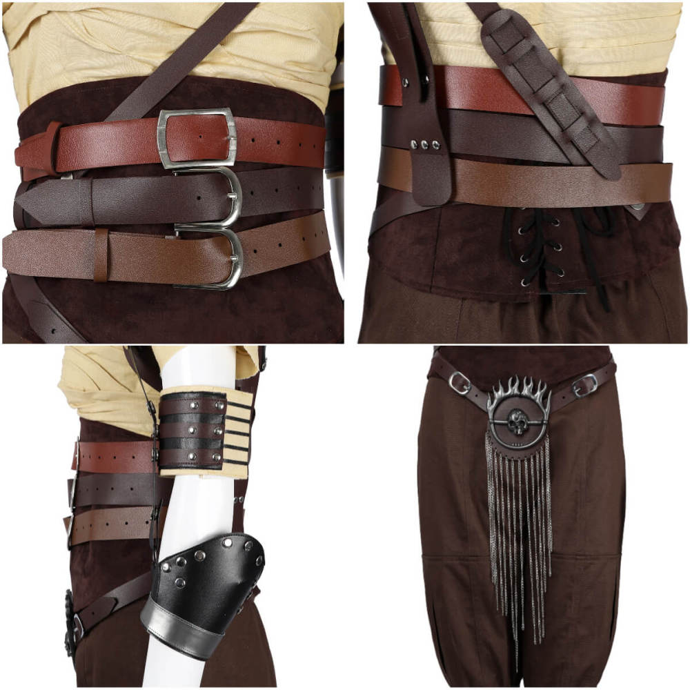 Furiosa A Mad Max Saga Warlord Dementus Cosplay Costume Takerlama