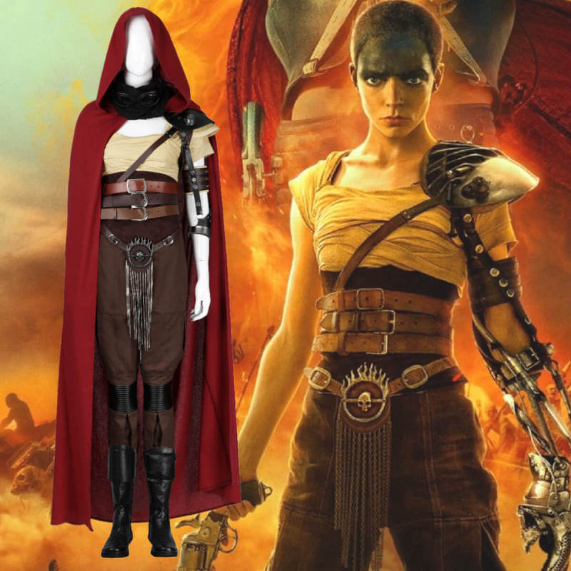 Furiosa A Mad Max Saga Warlord Dementus Cosplay Costume Takerlama
