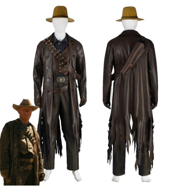 Fallout TV The Ghoul Cooper Howard Halloween Cosplay Costume Takerlama
