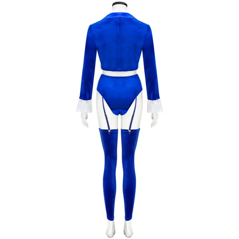 Austin Powers Blue Costume For Women International Man of Mystery Takerlama